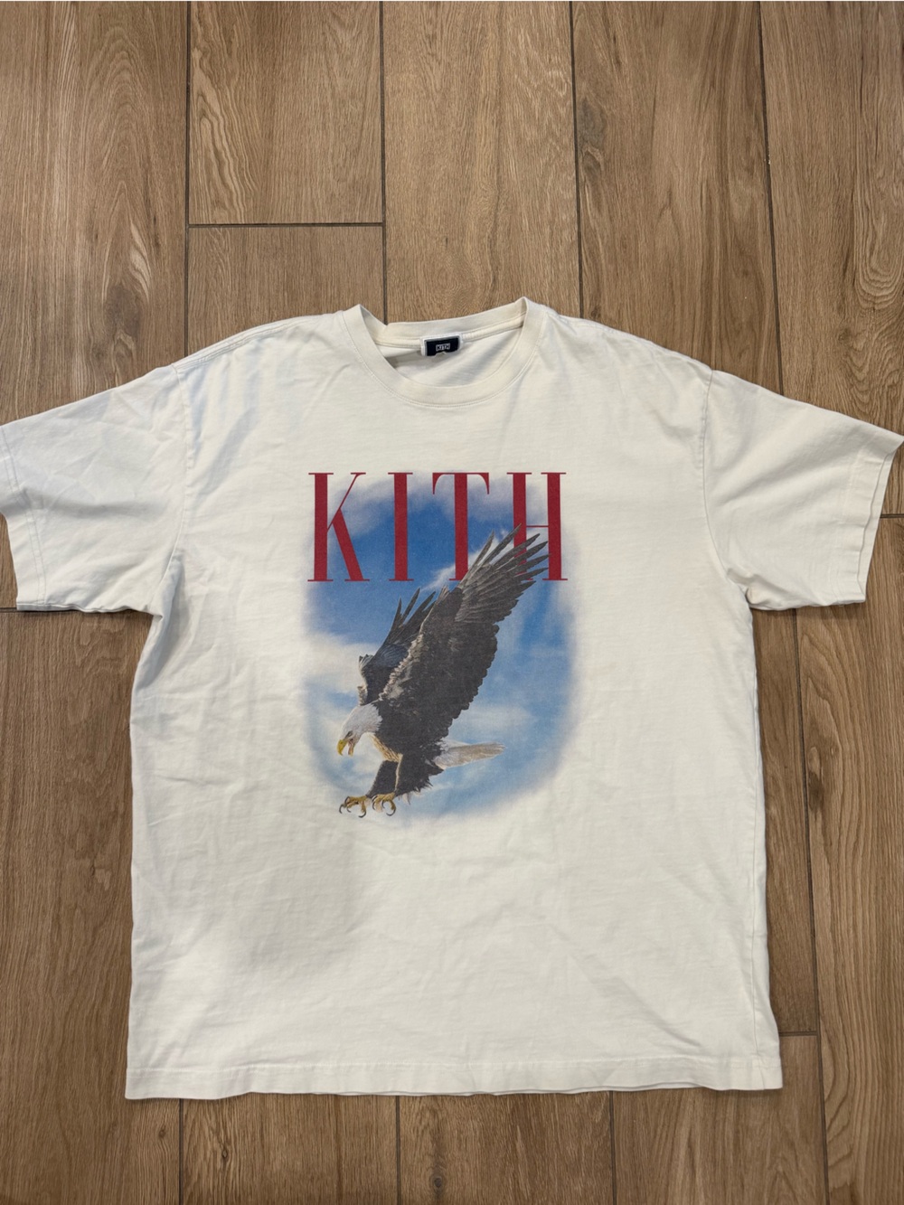 Kith Eagle Graphic Tee - Off White